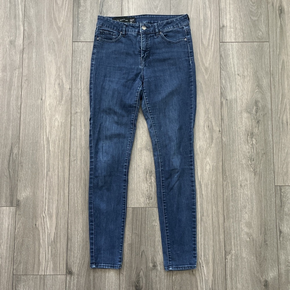Armani Exchange Super Skinny Womens Blue Denim Jeans Sz 28